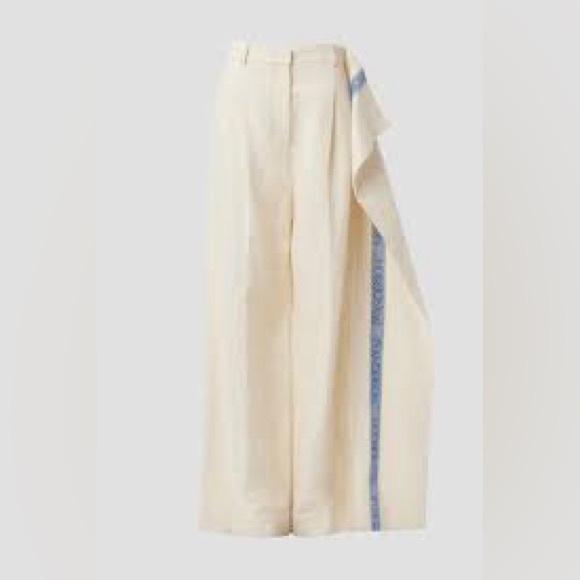 JW Anderson Cream linen Pants - Picture 1 of 8